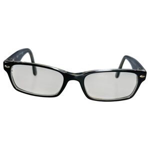 Ray-Ban RB5206 Polished Black Transparent Plastic Frames Needs Lenses - READ